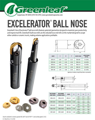 Greenleaf Corporation Ball Nose Flyer